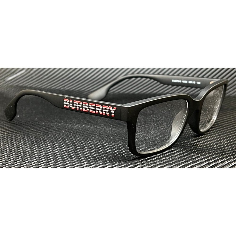 Burberry Matte Black Mens Eyeglasses - Picture 4 of 4
